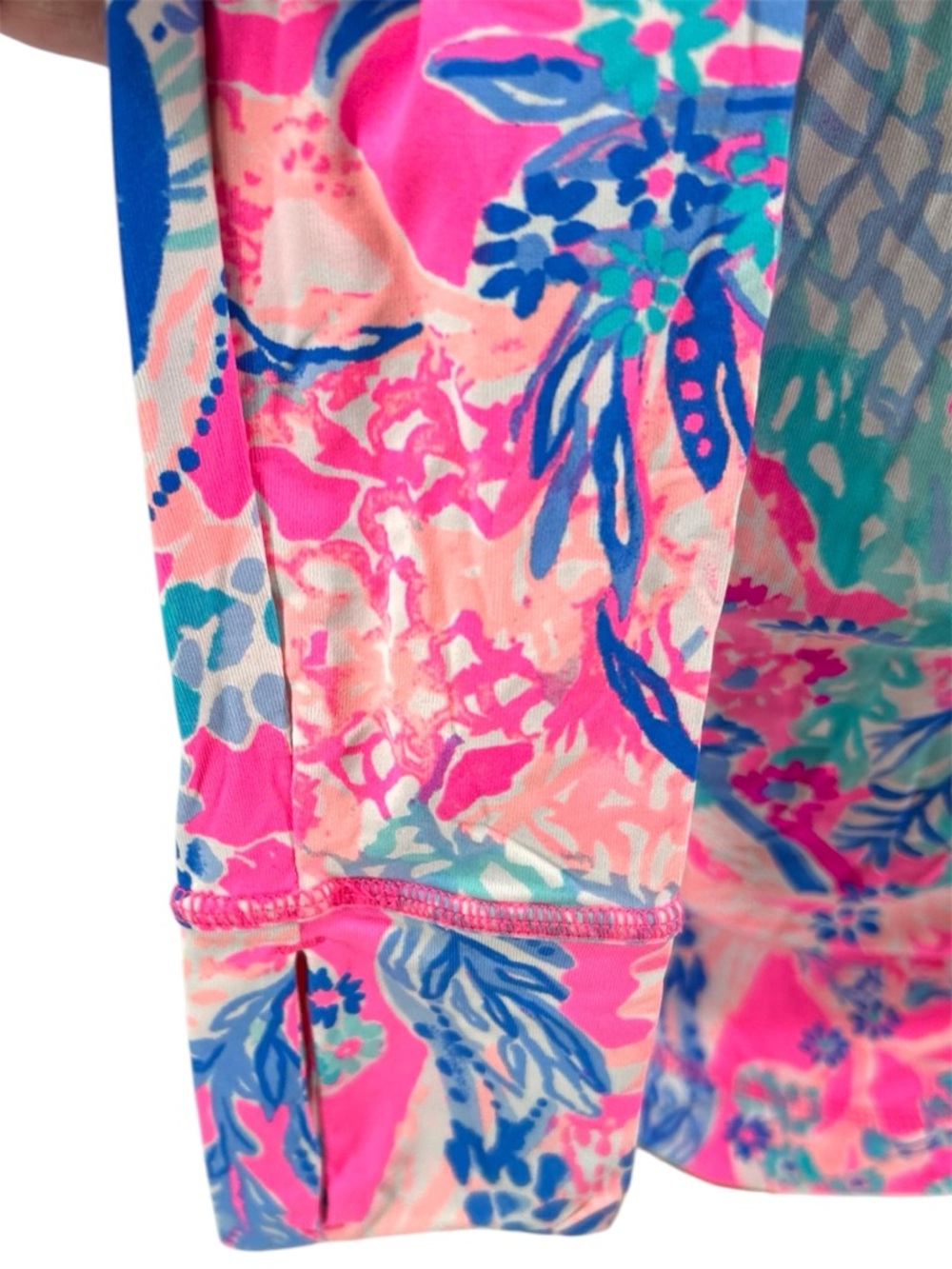 Lilly Pulitzer UPF 50+ Luxletic Meryl Nylon Weslee Convertible Sunguard XS - Picture 5 of 12